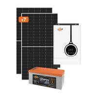Сонячна електростанція (СЕС) Преміум 4.2kW АКБ 6kWh LiFePO4 230 Ah