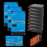 Система беспеербойного питания трифазная VictronEnergy MultiPlus-II + Dyness 12кВт 24кВт•ч