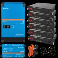 Система бесперебойного питания однофазная VictronEnergy MultiPlus-II + Dyness 4кВт 14.4кВт•ч
