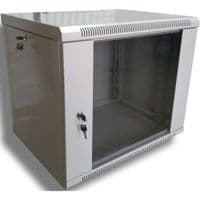 Шафа комутаційна настінна 9U 600x450 розбірна WMNC-9U-FLAT Hypernet