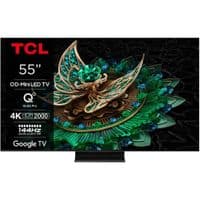 TCL 55C765 Smart LED TV, 139 см, 4K, QD-MiniLED, HDR, Google TV