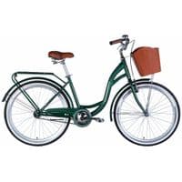 Велосипед Dorozhnik 26" Aquamarine рама-17" зеленый 2025 (OPS-D-26-326)