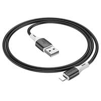 Кабель Borofone BX79, Lighting-USB, 2.4A, длина 1м, Black, BOX