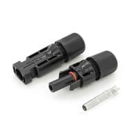 Коннектор Risin MC4, фотоэлектрический 1500V, 30A,10мм2 - IP68, для монтажа солнечных систем, Q500, медная клема