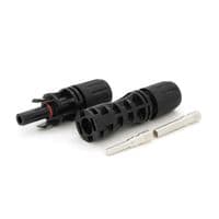 Коннектор Risin MC4, фотоэлектрический 1500V, 65A,10мм2 - IP68, для монтажа солнечных систем, Q500, цельная клема