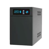 ДБЖ Ritar E-RTM-LI-1200 (720W), LCD, AVR, 3шт, 2xSCHUKO socket, LiFePO4 батарея x 25.6V154WH, металевий корпус (305*85*141) 5кг (372*278*440)