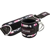 Манжета для тяги Power System Ankle Strap Camo PS-3470 Pink/Black (PS_3470_Pink/Black)
