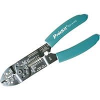 Інструмент для зачистки та обтиску кабелю Pro'sKit CP-413G