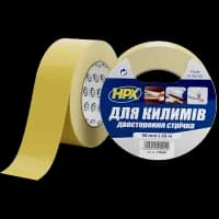 Стрічка двостороння для фіксації килимків HPX CT5025 CARPET TAPE 50мм х 25м