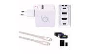 Зарядное устройство AVerMedia GC313 CORE GO 100Вт 2хUSB-С, 1хUSB-A, 1xHDMI, белый