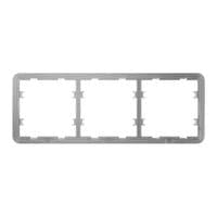 Рамка для трьох вимикачів Ajax Frame (3 seats) [55] Ajax Frame (3 seats) [55]