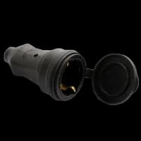 Штепсельний роз'єм із заглушкою 1*16 (каучук) ERKA 5001