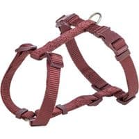 Шлея для собак Trixie Premium H-harness L 60-87 см 25 мм Бордова (4053032672901)