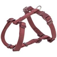 Шлея для собак Trixie Premium H-harness L-XL 75-120 см 25 мм Бордова (4053032672918)