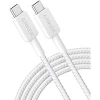 Кабель USB Type-C Anker USB-C to USB-C 1.8m White (A81F6H21)