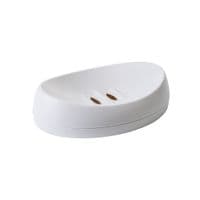 Мыльница Алеана Пластиковая Белая роза (124076/белая роза)