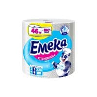 Бумажные полотенца  Emeka White Jumbo 3 слоя 230 отрывов (3800024035159)