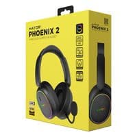 Навушники HATOR Phoenix 2 Hi-Res SyncHUB wireless Black (ESH40)