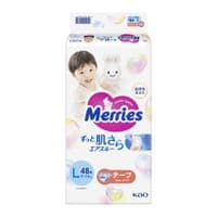Подгузники Merries размер L (9-14 кг) 48 шт (4901301420312)