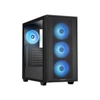 Корпус CHIEFTEC Gaming Hunter 3, без БП, 2xUSB3.0, 1xUSB3.2 Gen2 Type-C, 4x120мм ARGB, VGA 425мм, LCS ready, TG Side panel, ATX, черный