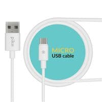 Кабель USB - micro USB 1.2 м Piko White, 2.4А (CB-UM11)