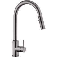 Смеситель для кухни с выдвижным выливом Kroner KRP Edelstahl Klassisch - PVD03916 сенсорный