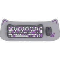 CANYON HSET-W6 EN Keyboard+Mouse Kitty Edition AAA+АА Wireless Violet