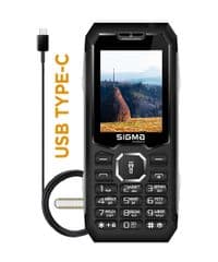 Мобильный телефон Sigma X-style 341 BRO Type-C Black (4827798368411)