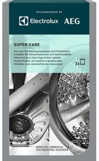 Засіб Electrolux для чищення від накипу для пральних та посудомийних машин, 2x100гр