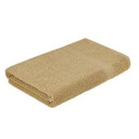 Полотенце Home Line махровое бордюрное (кофейное) 400 гр/м2, 70х140 см (181822)