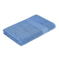 Полотенце Home Line махровое бордюрное (синий) 400 гр/м2, 70х140 см (181798)