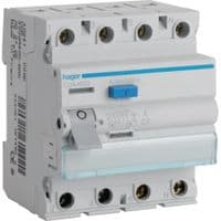 Диференційне реле 4P, 6kA, 63A, 30mA, AО: "A" Hager CDA463D