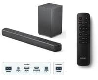 Саундбар Philips TAB5309 240 Вт, 2.1, BT, HDMI-ARC, оптический, сабвуфер, Dolby® Digital Plus, DTS Virtual:X