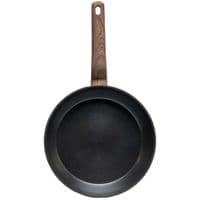 Сковорода Hölmer Wood кованая с крышкой 28 см (FP-22528-SWBL Wood)