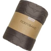 Покрывало Home Line стеганое (шоколадное) 210х240 (178207)