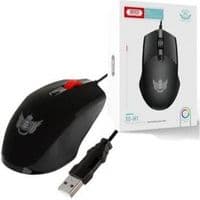 Мишка XO M1 RGB USB Black (XO-M1-BK)