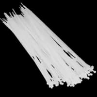 Хомут белый Courbi 370х4,8 (100шт)