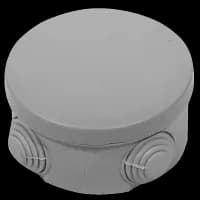 Коробка розподільна кругла  зовнішня IP54, UEA (80х45)