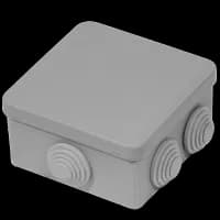Коробка розподільна квадратна зовнішня IP54, UEA (100х100x50)