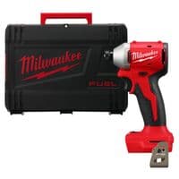 Вертолет ударный аккумуляторный Milwaukee M18 BLIDR-0X 18В 0-3600об·мин 190Нм кейс 1.3кг без АКБ и ЗП