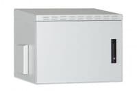 Шафа DIGITUS 19", 12U, вулична, металеві двері, 600x600 мм, 100кг максимально, IP55, сіра