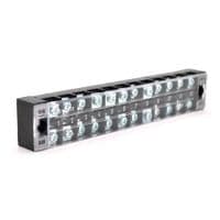 Клемная колодка 12-розрядная TB-2512 25A / 600V, сечение провода 0,5-2,5мм2, 25 шт в упаковке, цена за штуку