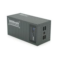 Power Bank Remax RPP-161 50000mAh, PD 27W+QC 22.5W, сірий, 1.054кг