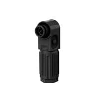 Силовой разъем для АКБ SRDB-350 (папа), угловой, 350А, 1500V, IP67, Black