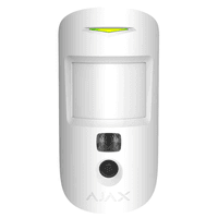 Беспроводный датчик движения с поддержкой фотоверификации MotionCam (PhOD) (HDR) white
