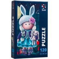 Пазл De.tail Кукла-зайчик 120 элементов (DT100-01)