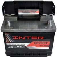 Автомобільний акумулятор INTER Sport  60Ah 580A R+ (L2)