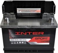 Автомобільний акумулятор INTER Sport  75Ah 680A R+ (L3)