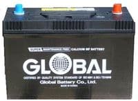 Автомобільний акумулятор GLOBAL Asia SMF 100Ah, 830A, R+ (SMF 130D31L) (D31), н.к.
