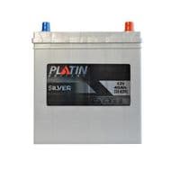 Автомобільний акумулятор PLATIN Silver Asia SMF  40Ah 330A R+ (NS40)